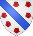 Blason ville fr Rosiers d'Egletons (Corrèze)