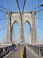 Brooklyn Bridge in New York City, 2002