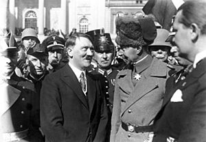Archivo:Bundesarchiv Bild 102-14437, Tag von Potsdam, Adolf Hitler, Kronprinz Wilhelm