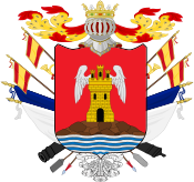 Coat of Arms of Gabriel de Aviles, Marquess of Aviles, Viceroy of the Rio de la Plata.svg