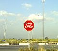 Cyprus bilingual stop