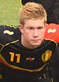 De Bruyne Belgium National Team vs USA 2013 (cropped)