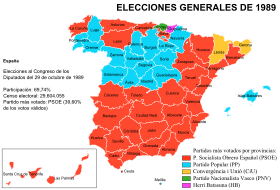 Archivo:Elecciones generales españolas de 1989 - distribución del voto