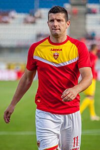 Archivo:Fatos Bećiraj, Czech Rp.-Montenegro EURO 2020 QR 10-06-2019