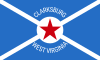 Flag of Clarksburg, West Virginia (2022).svg