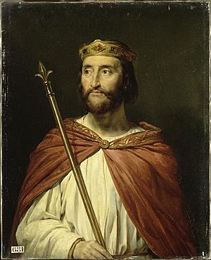 Archivo:Georges Rouget (1783-1869) - Charles III, dit le simple, roi de France en 896 (879-929)