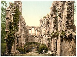 Archivo:Glastonbury Abbey Lady Chapel c1900