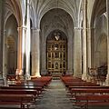 Iglesia de Santiago Apóstol (San Clemente, Cuenca). Nave central