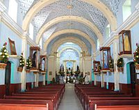 Archivo:Interior Parroquia San Nicolas Tolentino Terrenate