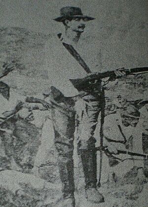 Archivo:Juan Vicente Gómez at the battle of Carúpano