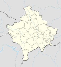Đakovica ubicada en Kosovo