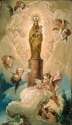 Archivo:La Virgen del Pilar (Bayeu)