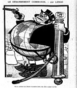 Le désarmement commande, by Lengo, La Caricature, 12-07-1902 (cropped)