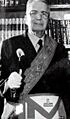 Licio Gelli in paramenti