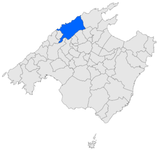 Localització d'Escorca respecte de Mallorca.svg