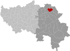 Lontzen Liège Belgium Map.svg