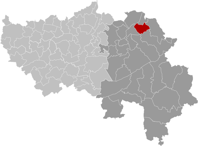 Lontzen Liège Belgium Map
