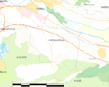 Map commune FR insee code 11151