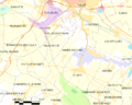 Map commune FR insee code 62408