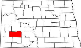 Map of North Dakota highlighting Stark County.svg