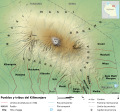 Mount Kilimanjaro Ethnic Groups map-es