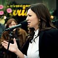 Nina Badric en el programa Slep Sou