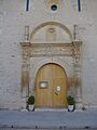 Puerta de iglesia en Valdetorres de Jarama