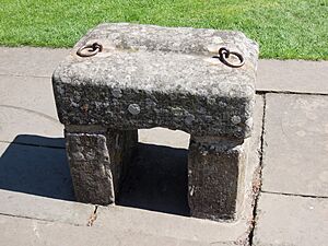 Archivo:Replica of the Stone of Scone, Scone Palace, Scotland (8924541883)