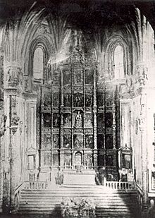 Archivo:Retablo mayor de San Francisco de Cuéllar