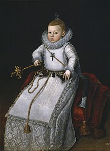 Archivo:Retrato de la infanta Margarita Francisca (1610-1616), hija de Felipe III