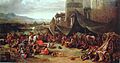 Sack of Rome of 1527 by Johannes Lingelbach 17th century