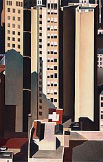 Archivo:Skyscrapers Sheeler 1922