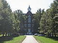 Union Christian College building in Merom