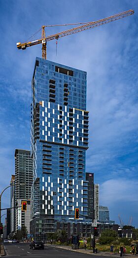 YUL Condos from Rue Guy intersection, Montreal.jpg