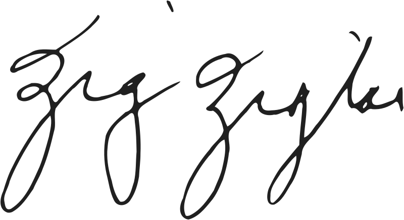 Zig Ziglar signature
