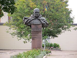 Archivo:Шумилову Михайлу, памятник, Харьков