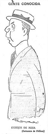 Archivo:1925-07-01, El Imparcial, Gente conocida, Enrique de Mesa, Pellicer
