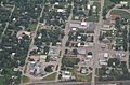 Aerial view of Lebo Kansas 9-14-2014