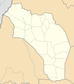 Aicuña ubicada en Provincia de La Rioja (Argentina)