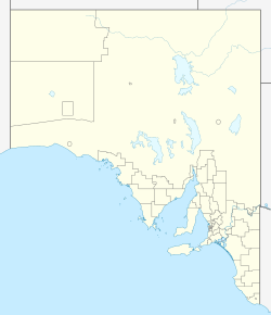 Adelaida ubicada en Australia Meridional