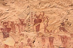 Archivo:Barrier Canyon style, Sego Canyon