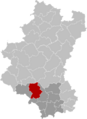 Chiny Luxembourg Belgium Map