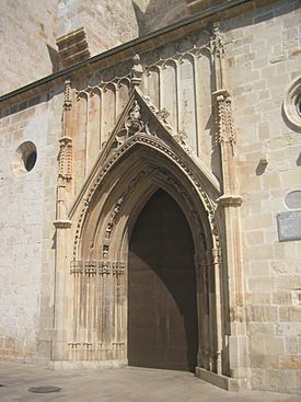 Archivo:Colegiata de Gandia - Porta de Santa Maria