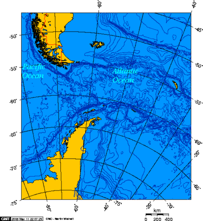 Archivo:Drake Passage - Lambert Azimuthal projection