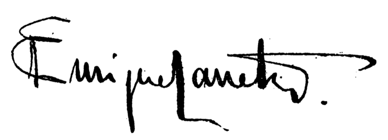 Enrique Larreta - firma