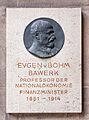 Eugen von Böhm-Bawerk (Nr. 8) Bust in the Arkadenhof, University of Vienna-1330-Bearbeitet