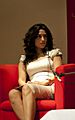 Fatima Bhutto promoting her book at SOAS, University of London