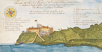 Archivo:Fortress Louis Michel Aury La Providencia Colombia