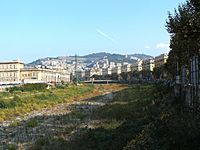 Archivo:Genova - Letto del torrente Bisagno