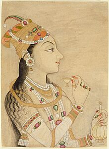 Idealized Portrait of the Mughal Empress Nur Jahan (1577-1645)? LACMA M.81.271.7.jpg